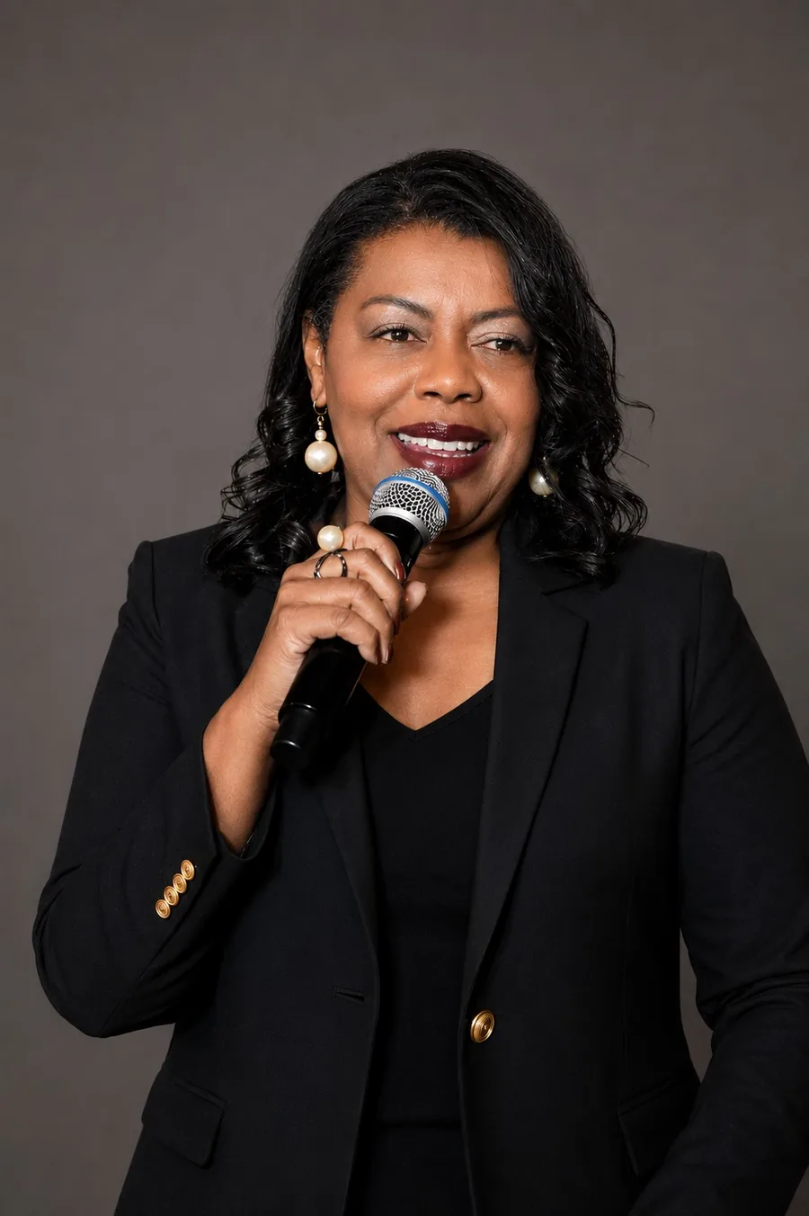Retrato da Pastora Tânia Lima, coordenadora da coleção literária Vozes Delas